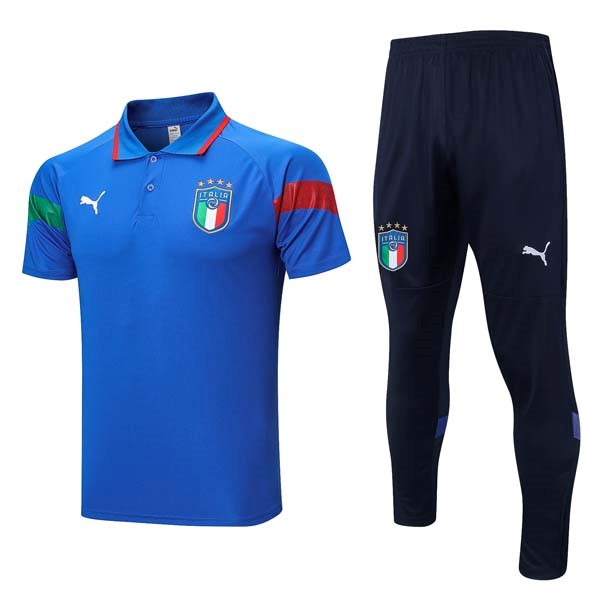 Polo Italien Komplett Set 2023-24 Blau 2